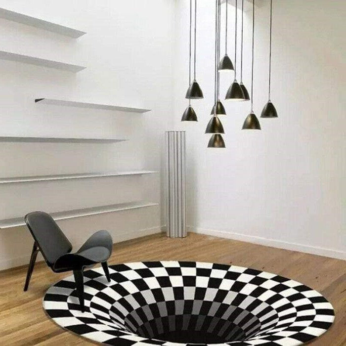 Thermabuild | 3D Vortex Illusion Rug