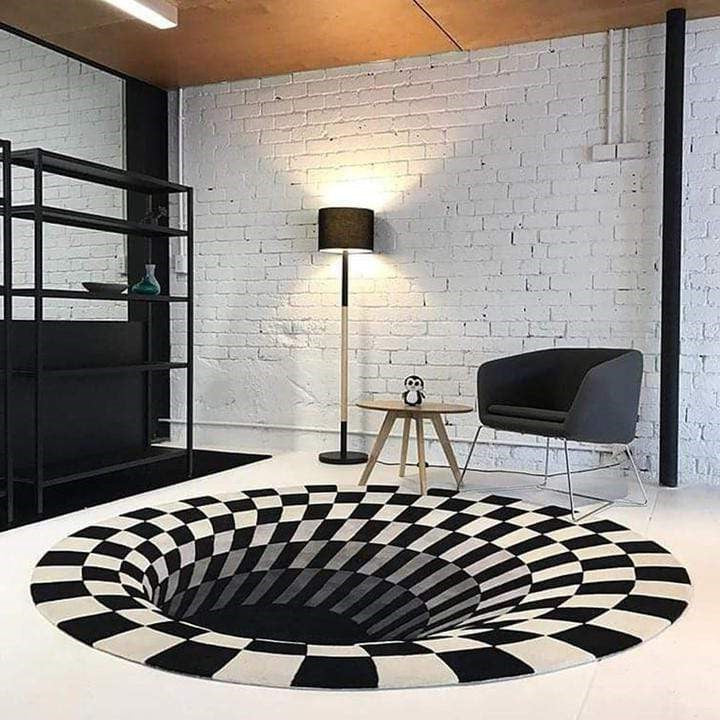 Thermabuild | 3D Vortex Illusion Rug