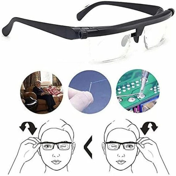 Thermabuild | Adjustable Focus Glasses Near And Far Sight