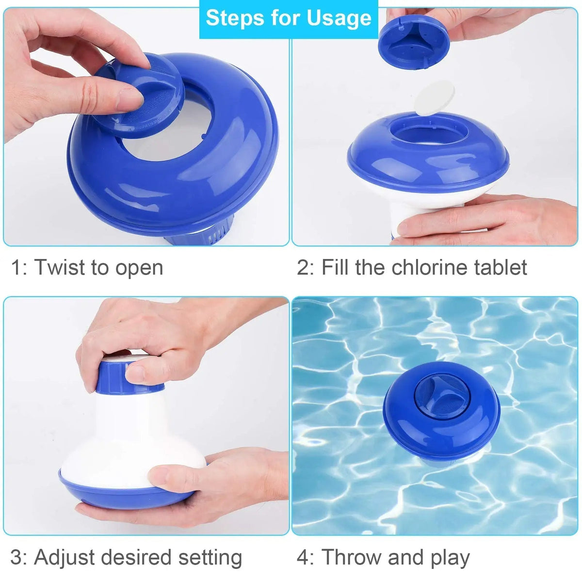 Thermabuild | Adjustable Pool Chlorine Floater