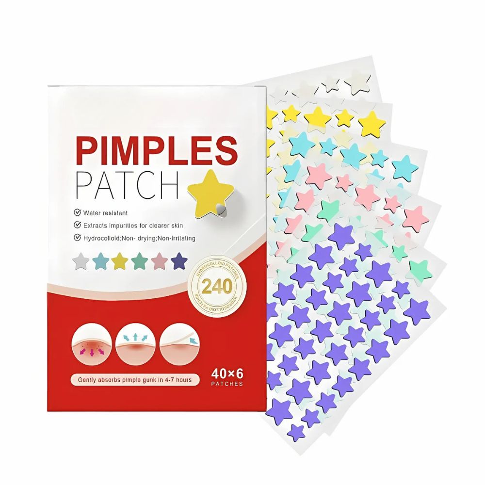 Thermabuild | 240 Pcs Cute Colorful Pimple Patches