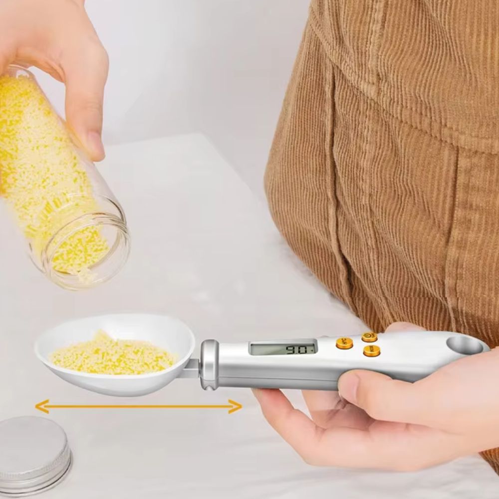 Thermabuild | 2-in-1 Digital Mini Spoon Scale & Food Thermometer