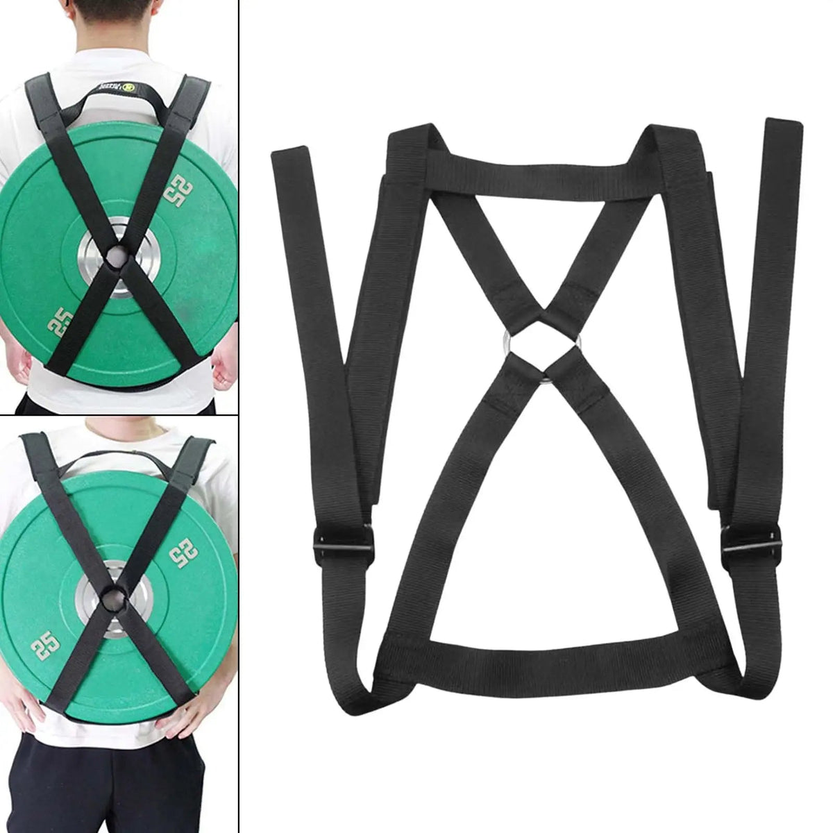 Thermabuild | Adjustable Weighted Training Vest for Barbell Plates