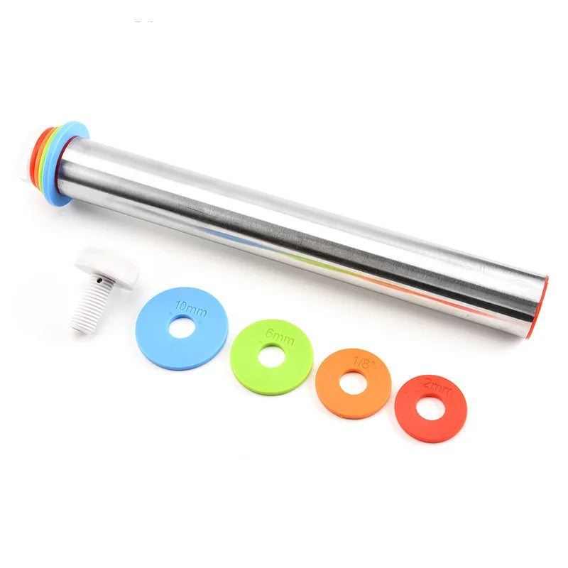 Thermabuild | Adjustable Rolling Pin with Rings