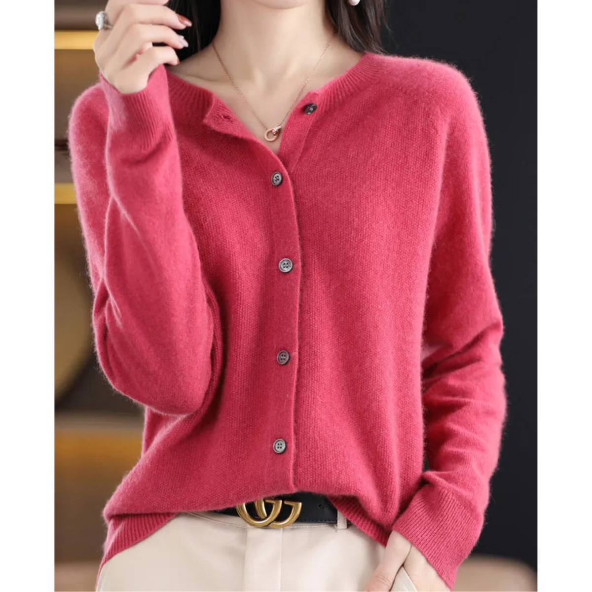 Thermabuild | Women's Cashmere Cardigan