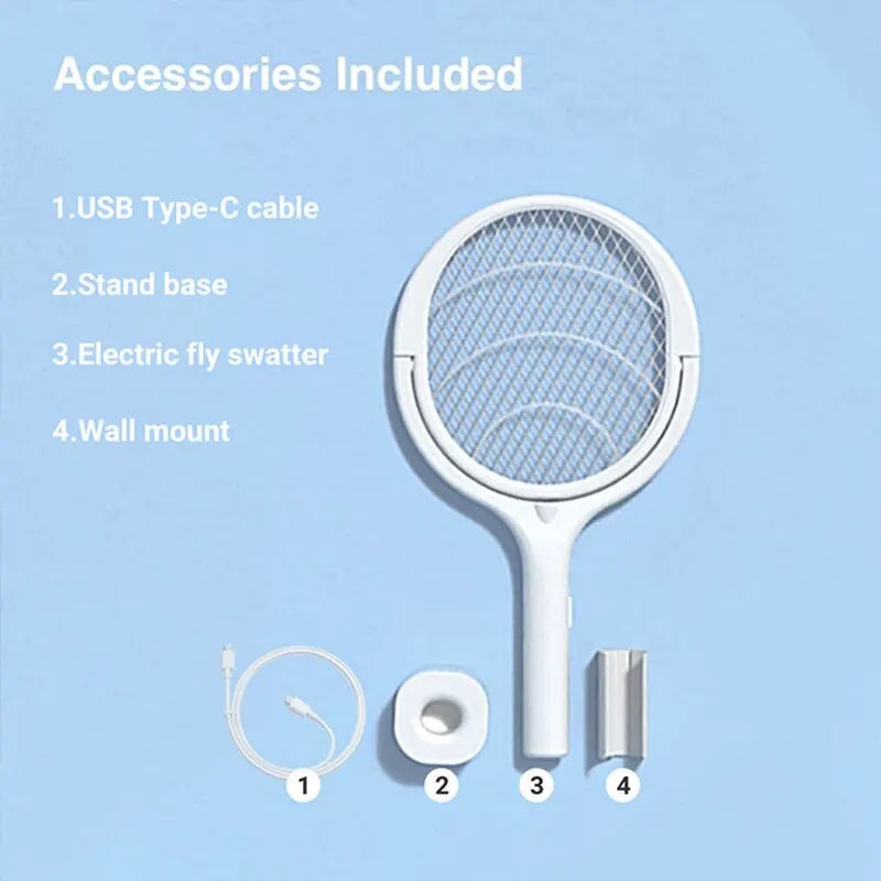 Thermabuild | 5 in 1 Fast Charging Bug Zapper Racket