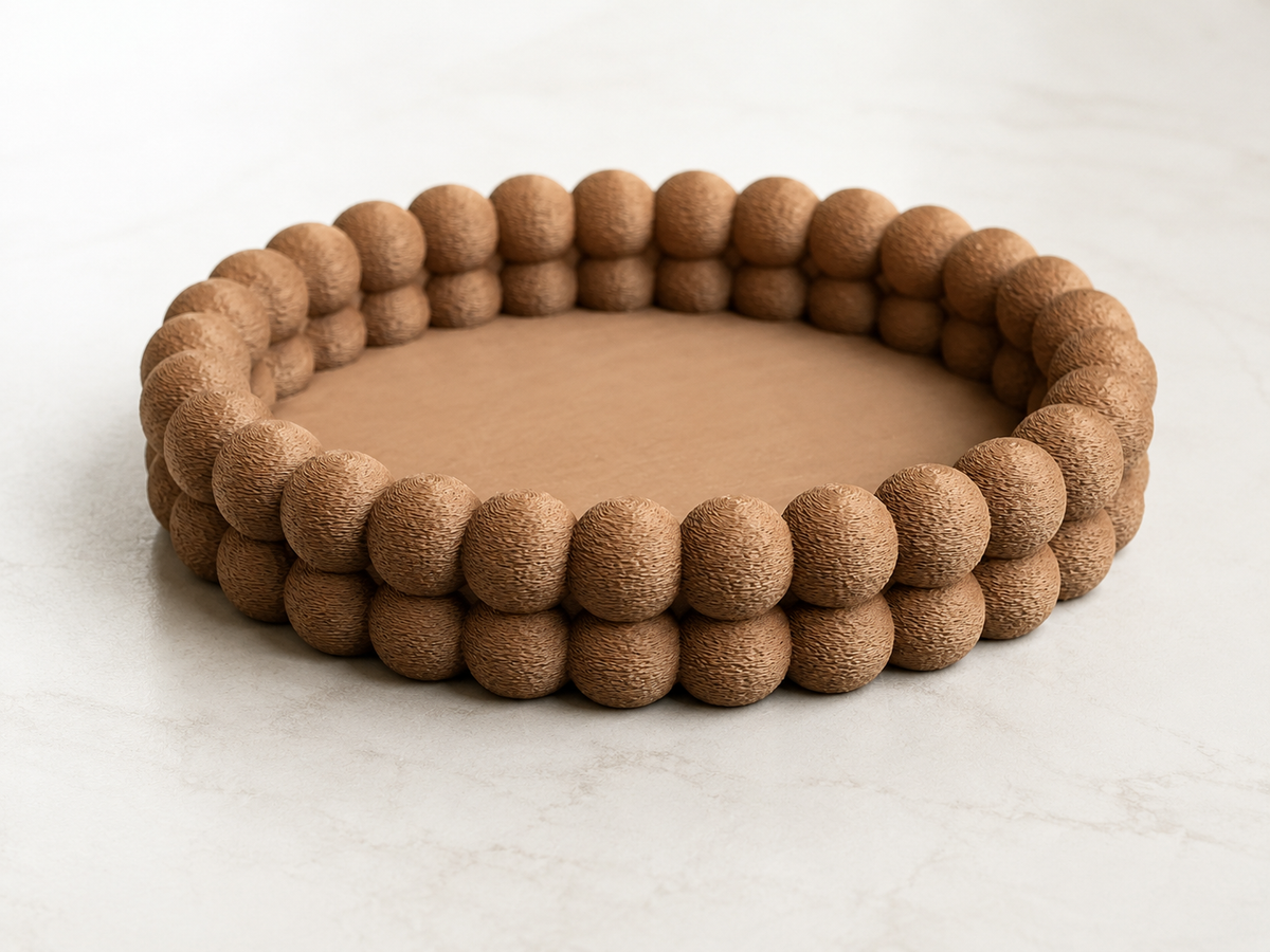 Thermabuild | Beaded Round Tray