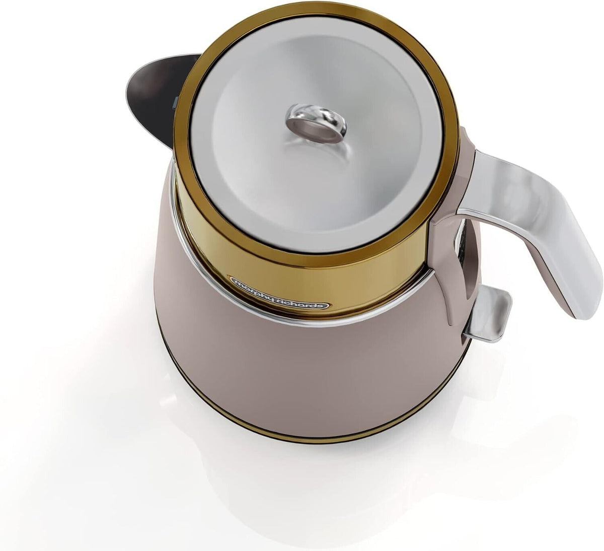 Morphy Richards Gold Signature Opulent Jug Kettle & 4 Slice Toaster Set
