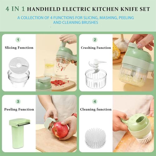 Thermabuild | 4 In 1 Electric Food Cutter