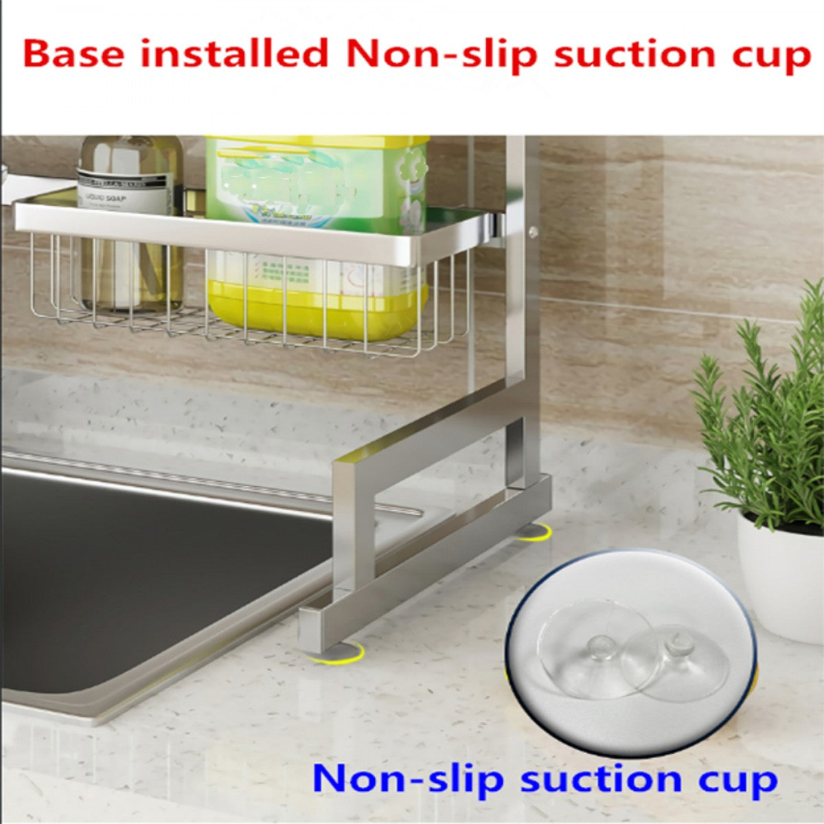 Thermabuild | 34.6" Stainless Steel Black Dish Drying Rack Over Kitchen Sink, Dishes and Utensils Draining Shelf