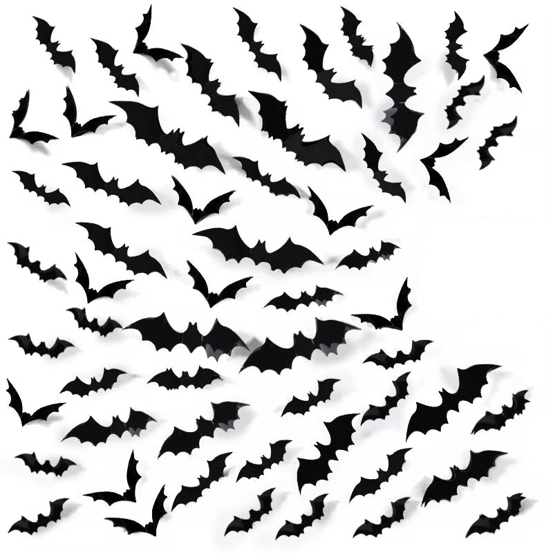 Thermabuild | 3D PVC Halloween Bats Wall Stickers
