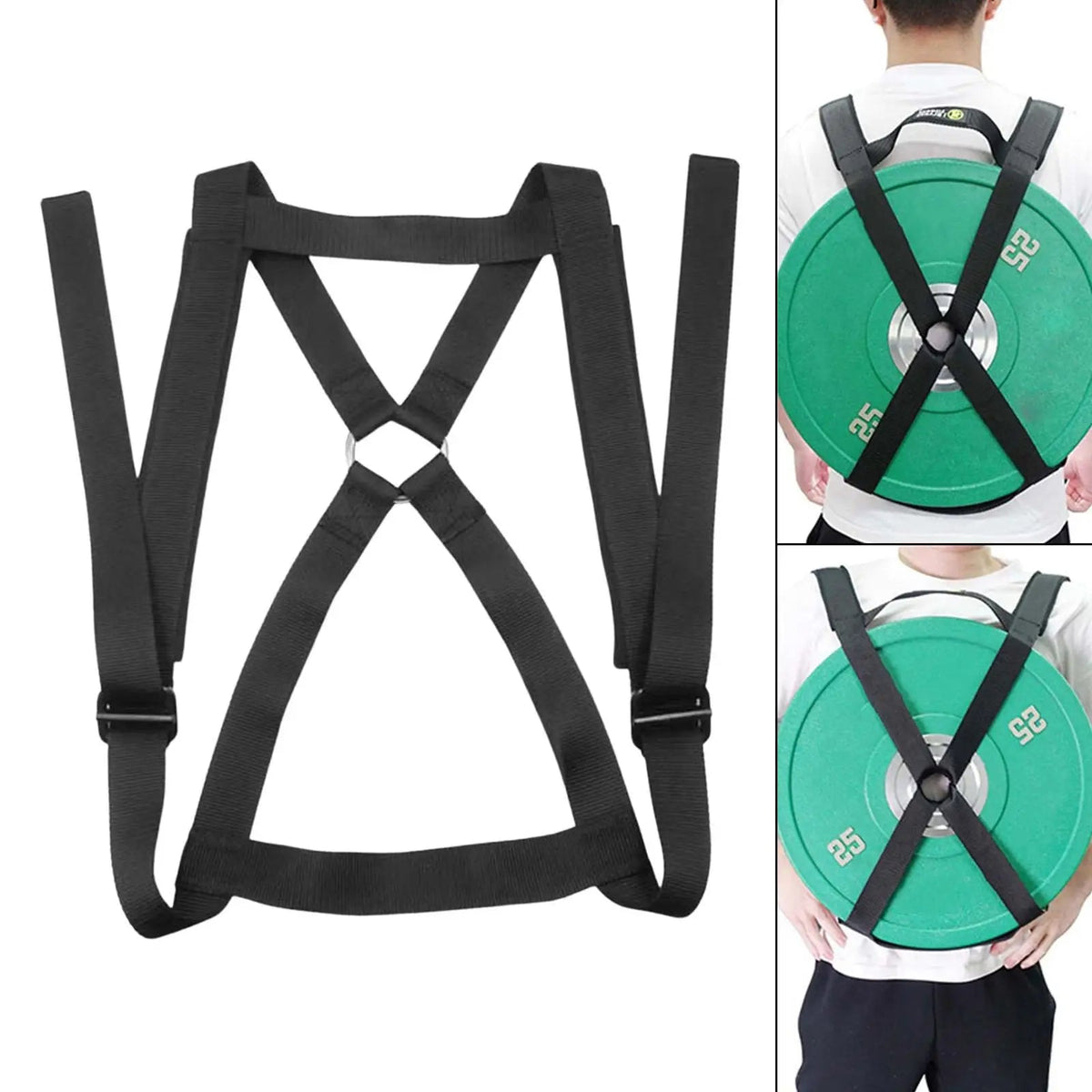 Thermabuild | Adjustable Weighted Training Vest for Barbell Plates