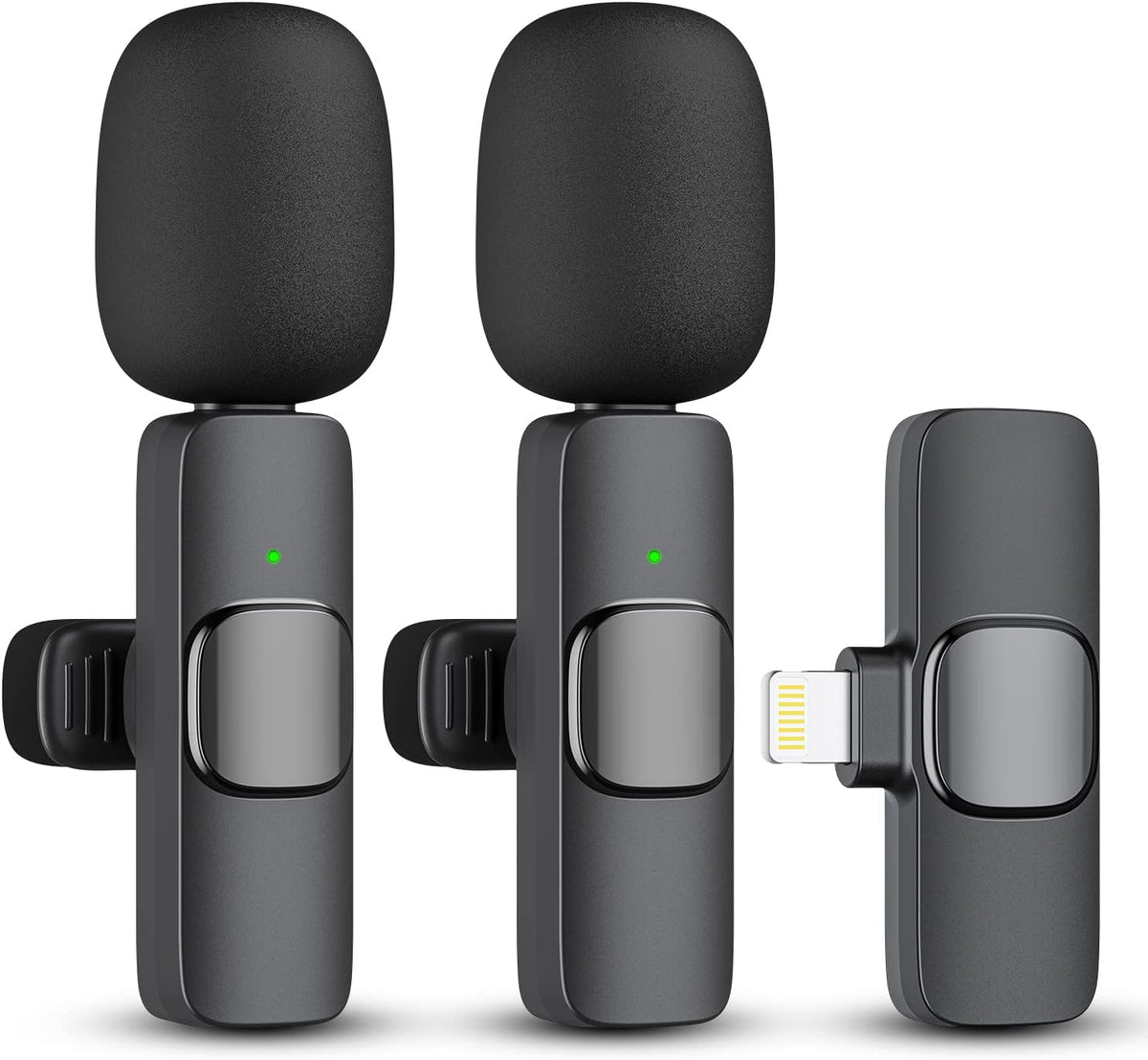 Thermabuild | 2 Pack Wireless Microphone For Iphone Ipad