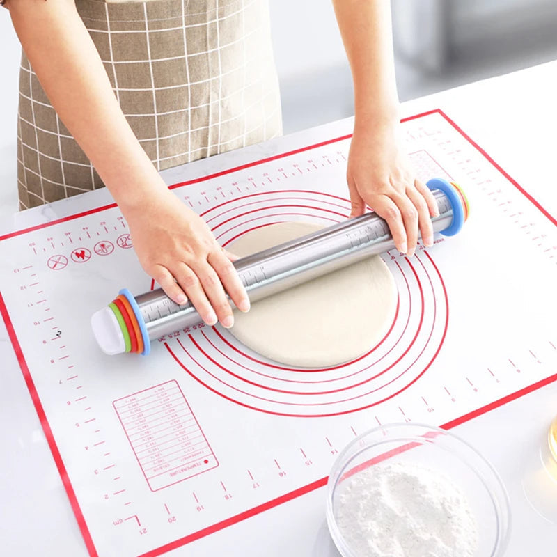 Thermabuild | Adjustable Rolling Pin with Rings