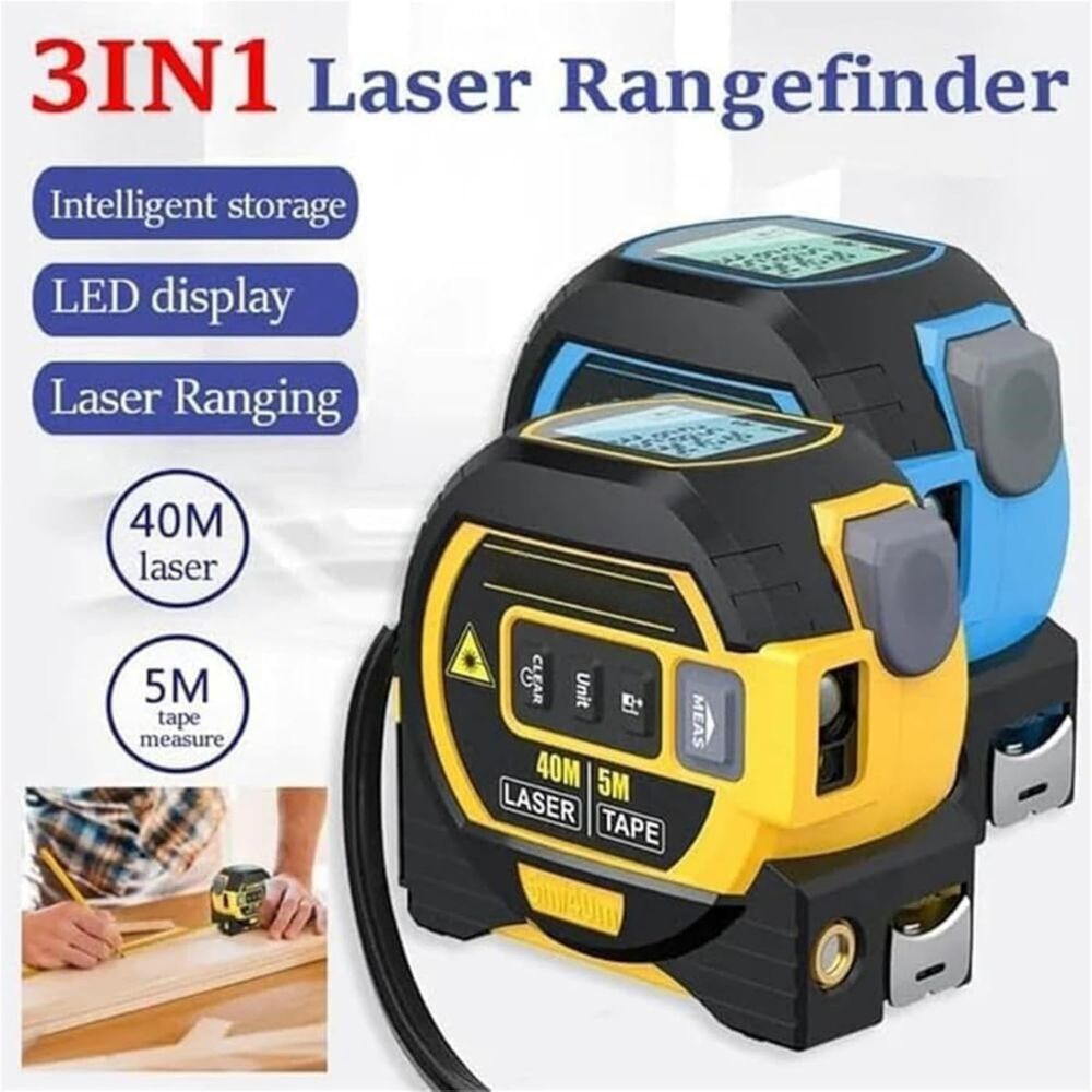 Thermabuild | 3 In 1 Infrared Laser Tape