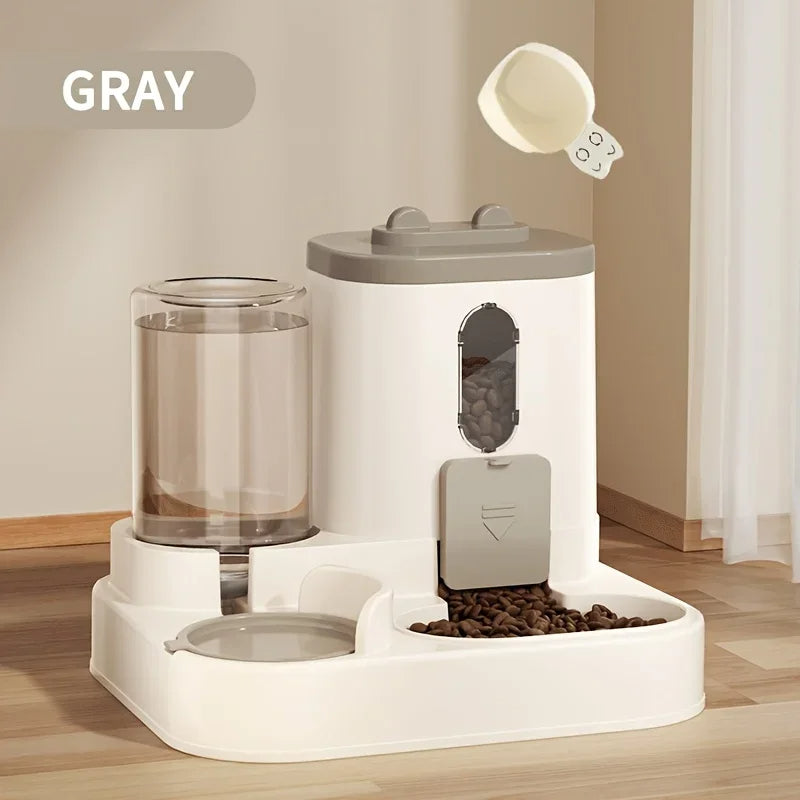 Thermabuild | 2 in 1 Dog and Cat Feeder with Water Dispenser
