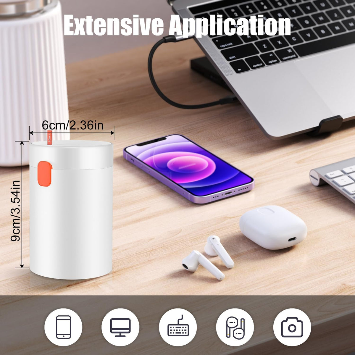 Thermabuild | 20-In-1 Keyboard Earbuds Cleaning Kit