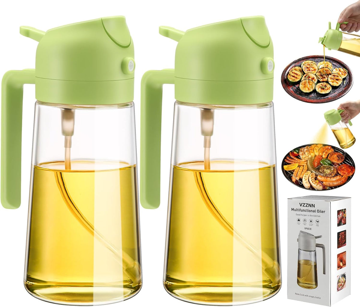 Thermabuild | 2 Pack Oil Dispenser And Sprayer Bottle
