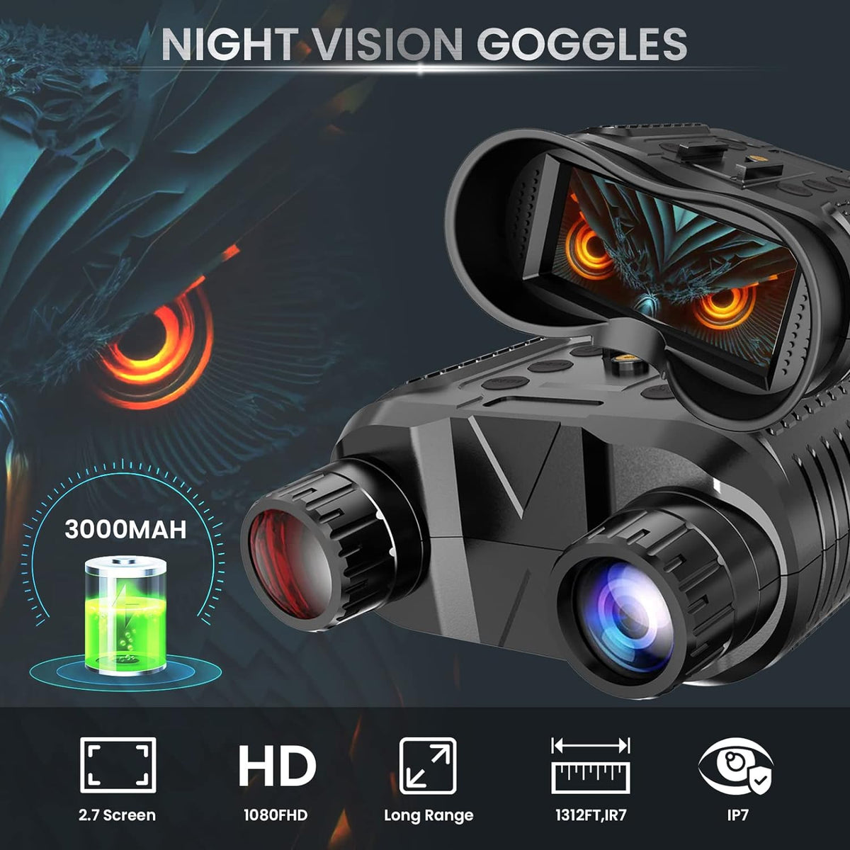 Thermabuild | 3D Night Vision Goggles Binoculars