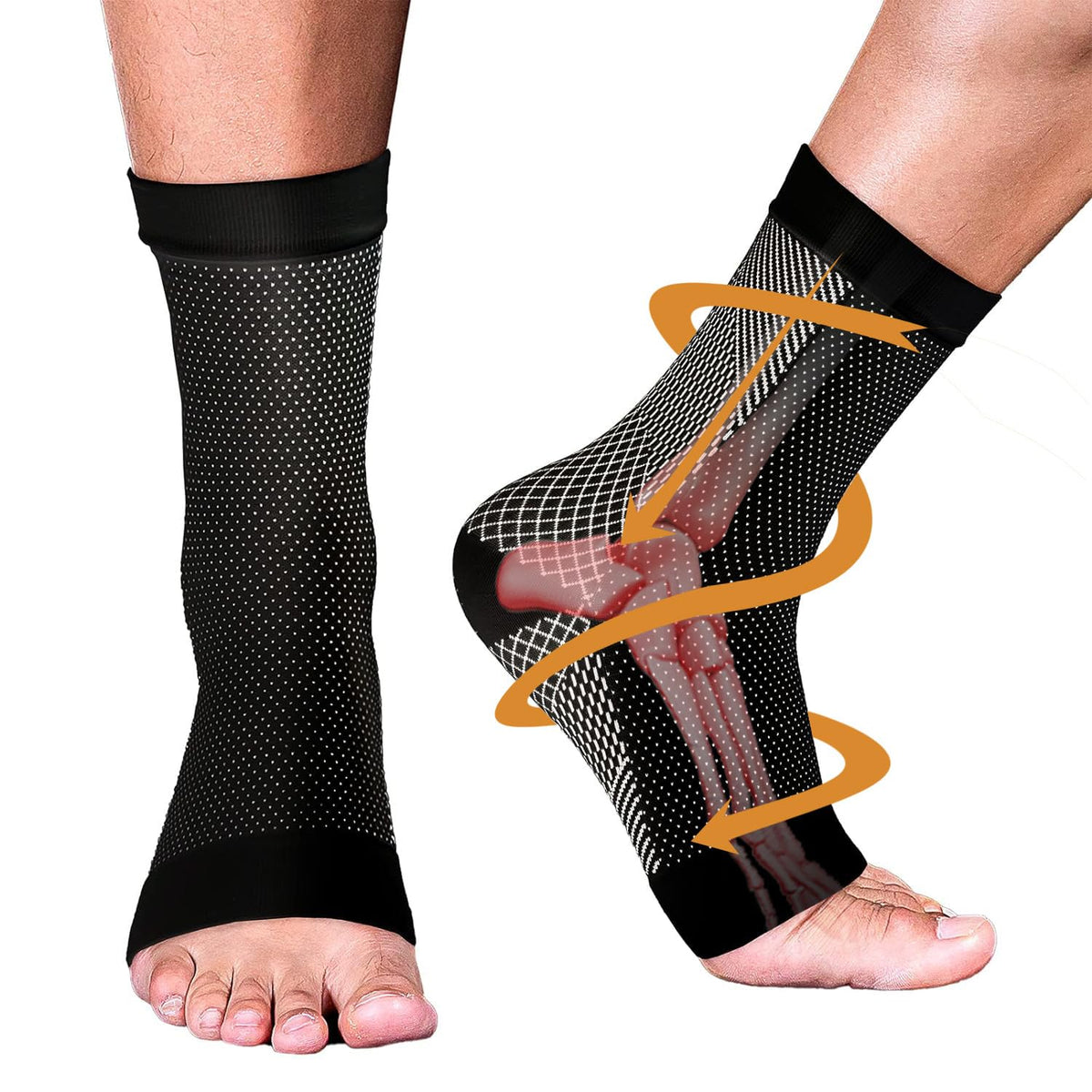 Thermabuild | 4 Pairs of Premium Therapy Socks For Men and Women