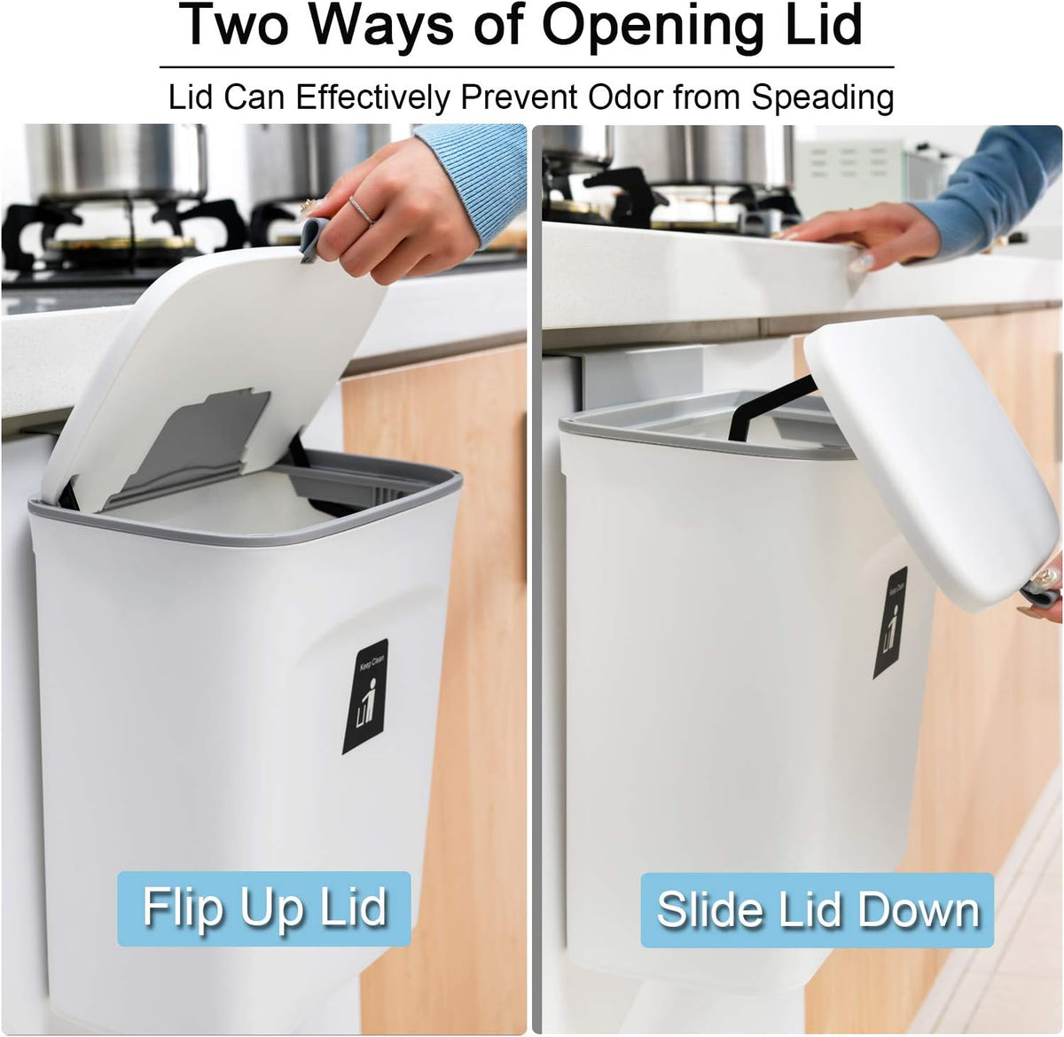 Thermabuild | 2.4 Gallon Kitchen Compost Bin For Counter Top Or Under Sink