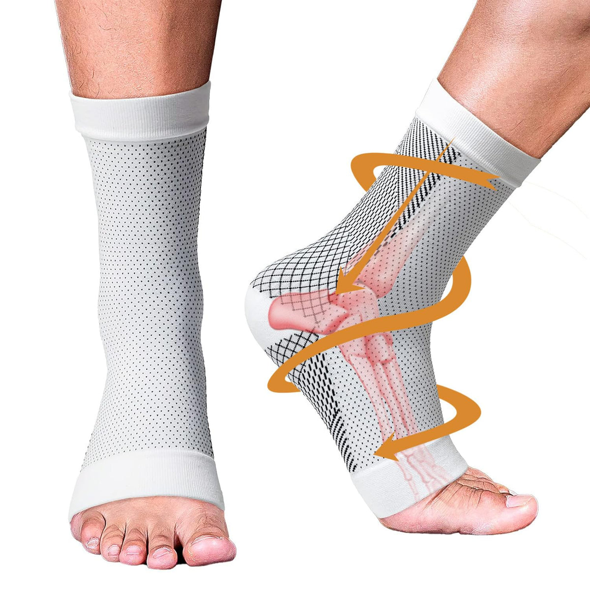 Thermabuild | 4 Pairs of Premium Therapy Socks For Men and Women