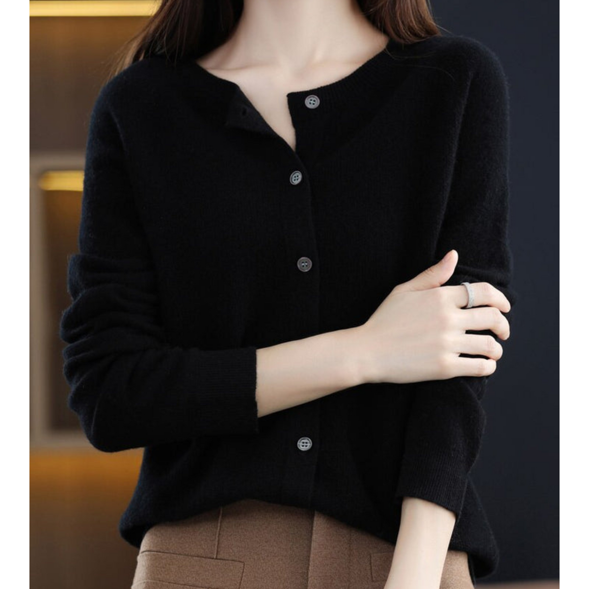 Thermabuild | Women's Cashmere Cardigan
