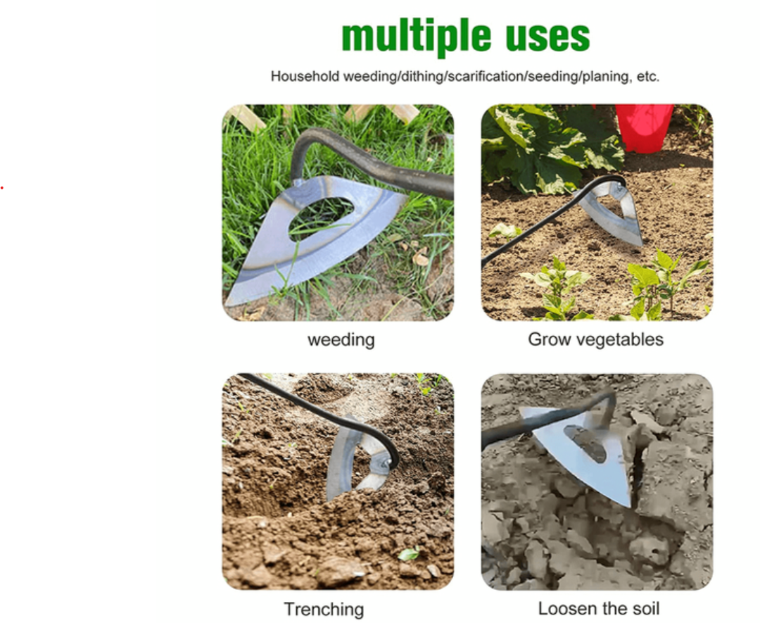 Thermabuild | All Steel Hollow Hoe For Gardening