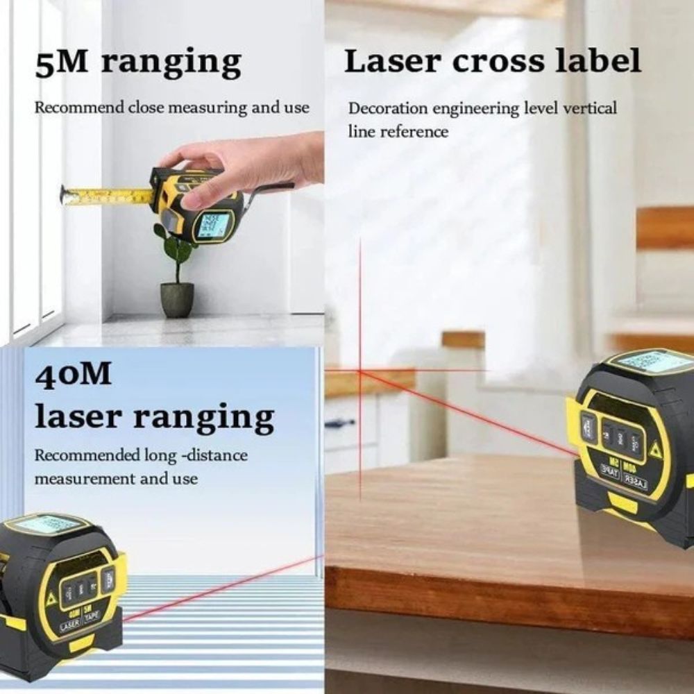 Thermabuild | 3-In-1 Infrared Laser Tape