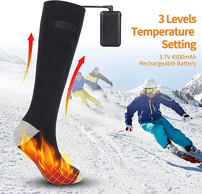 Thermabuild | 2 Pairs Of Unisex Heated Socks