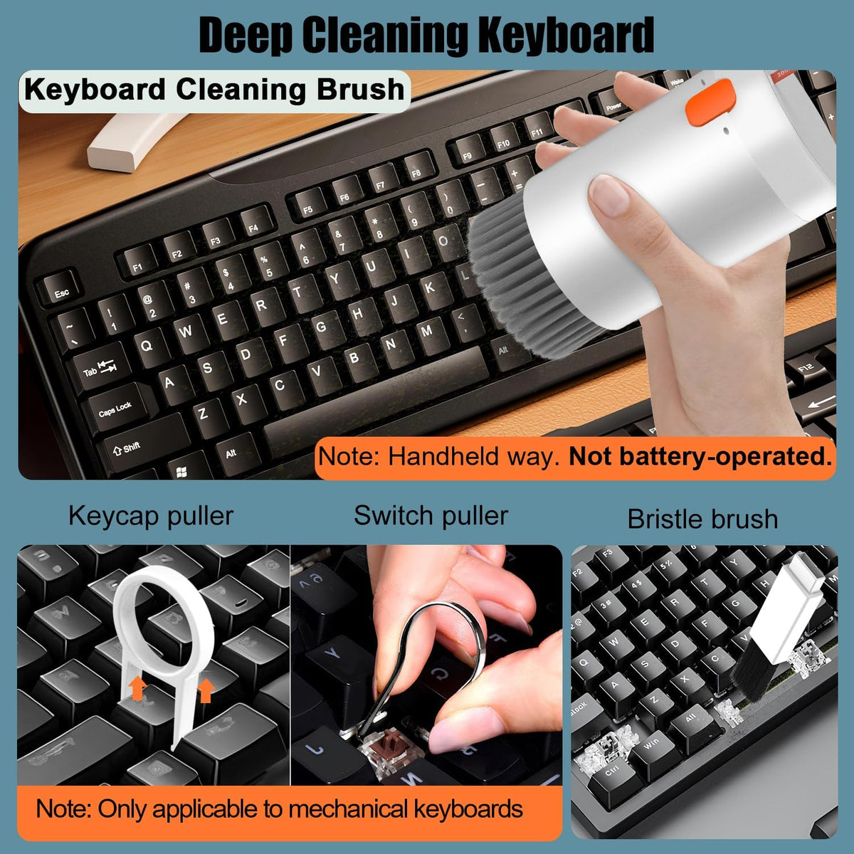 Thermabuild | 20-In-1 Keyboard Earbuds Cleaning Kit