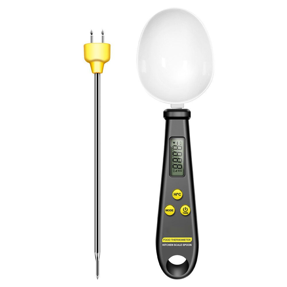Thermabuild | 2-in-1 Digital Mini Spoon Scale & Food Thermometer