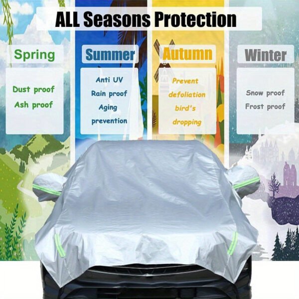 Thermabuild | Half Car Body Cover for SUV & MPV