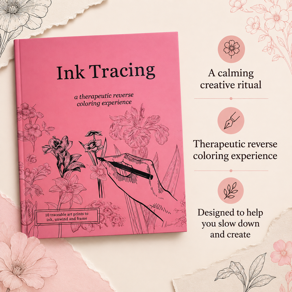 Thermabuild | Ink Tracing Reverse Colouring Book