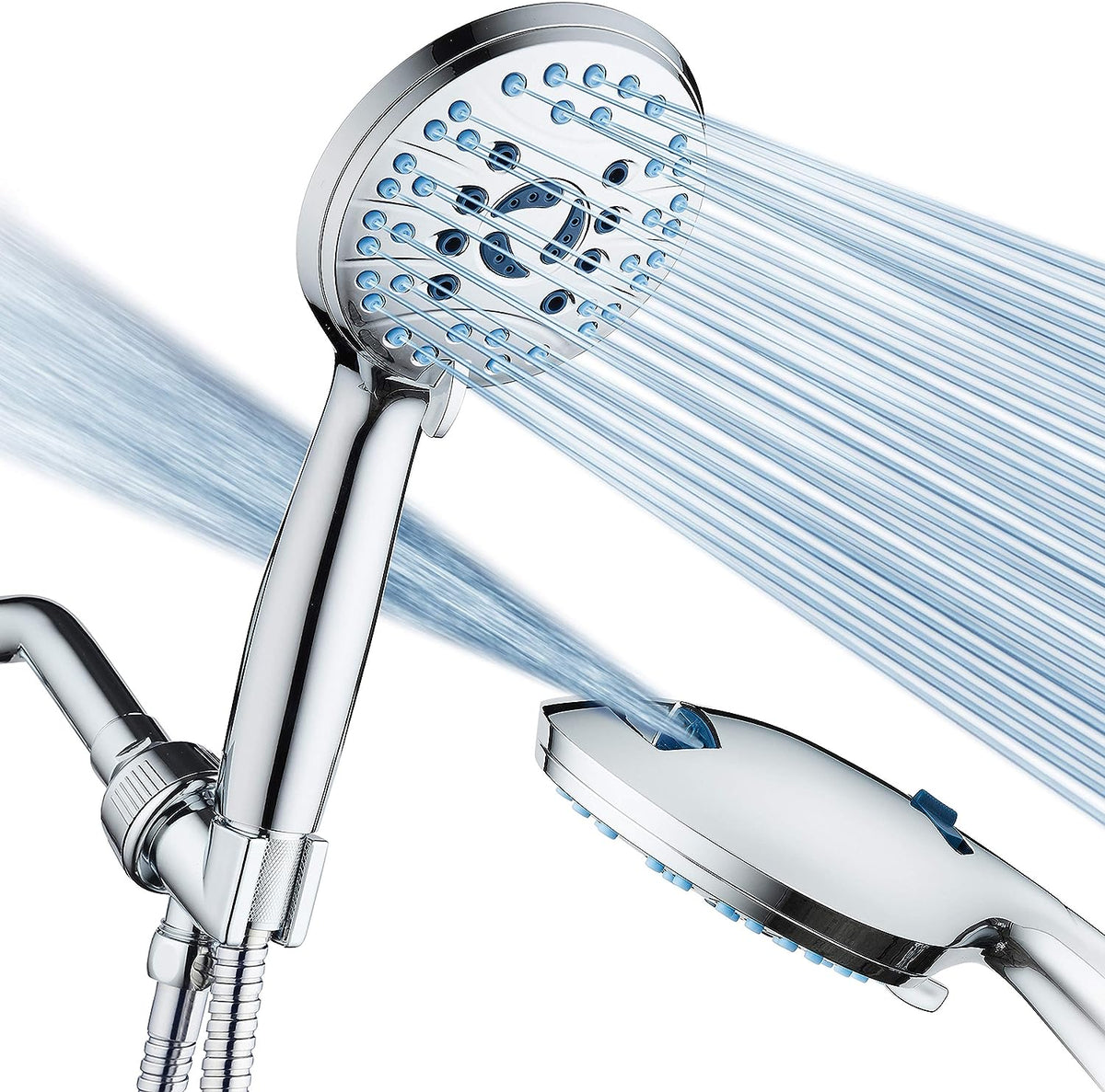 Thermabuild | Adjustable Pressure Handheld Shower Head With A Hose