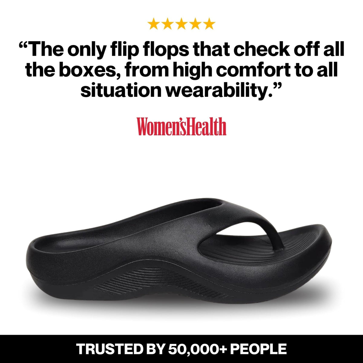 Thermabuild | Lani Arch Support Flip Flops – Lightweight Comfort Sandals