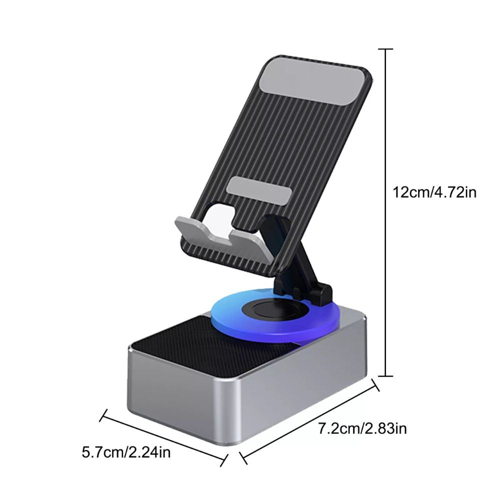 Thermabuild | 4-in-1 Phone Stand with Bluetooth Speaker