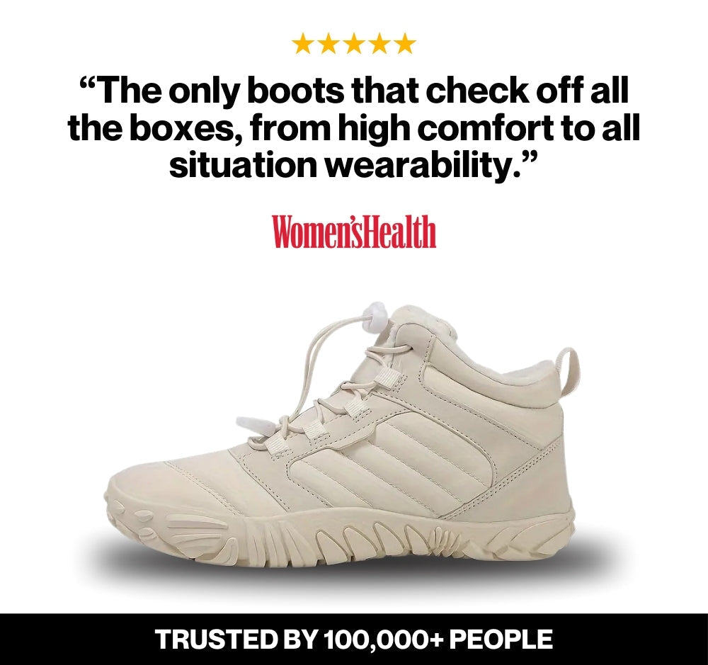 Thermabuild | Willow Non-Slip Water-Resistant Barefoot Boots – Flexible Fit
