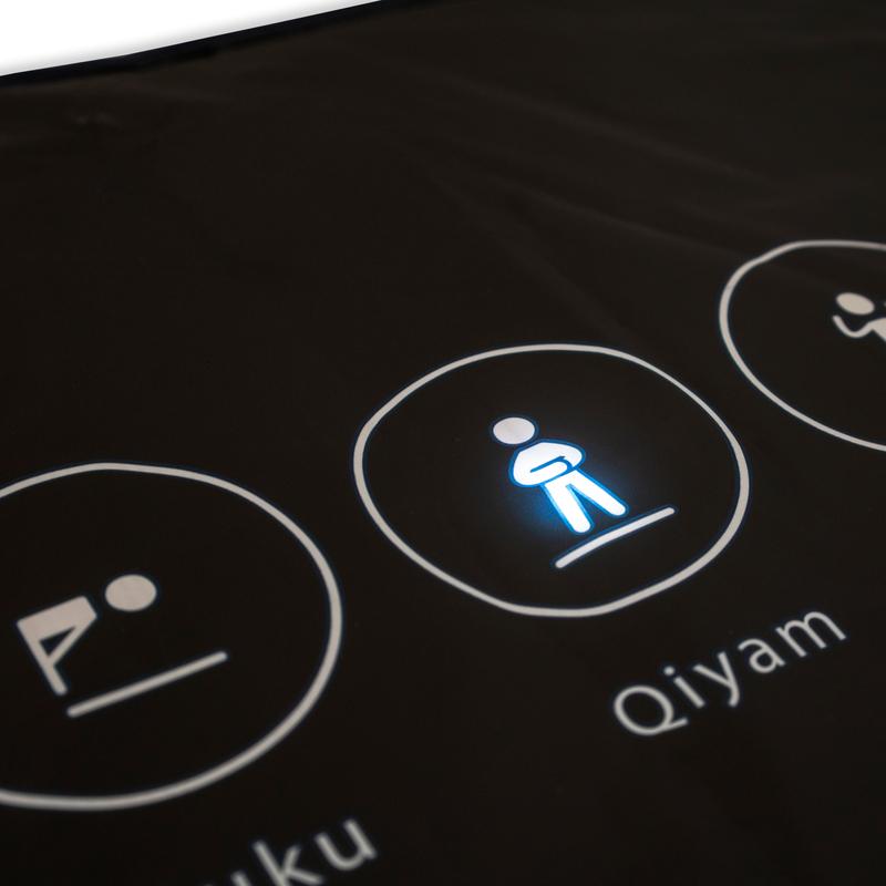 Thermabuild | Interactive Prayer Mat for Adults and Teenagers - Smart Educational Electronic Prayer Rug for Learning Muslim Prayers with Guided Light Symbols