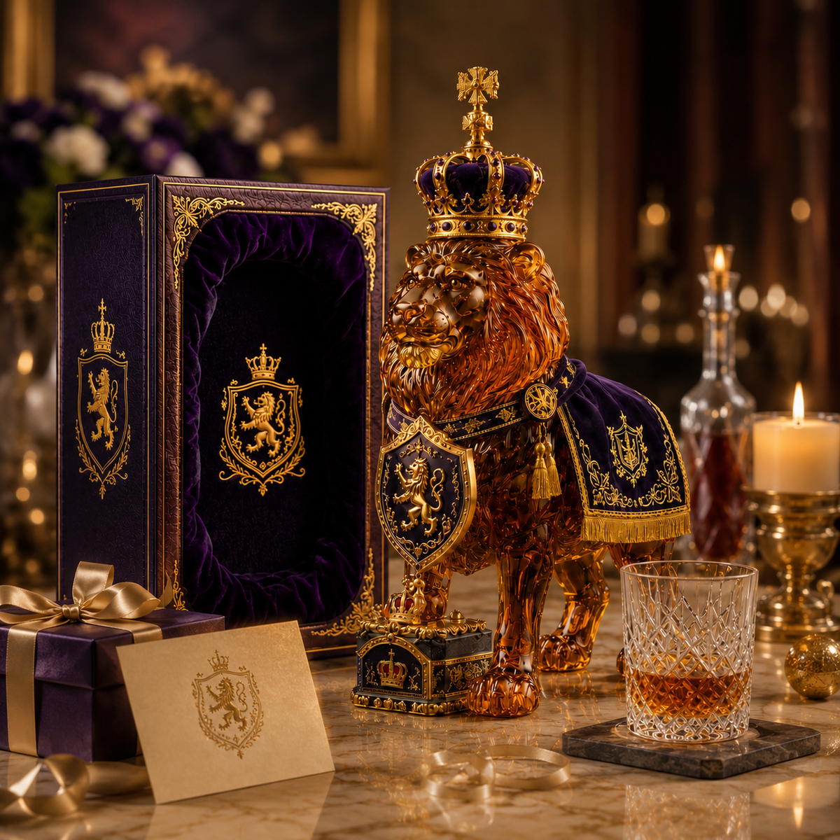 Thermabuild | Royal Lion Whiskey Decanter