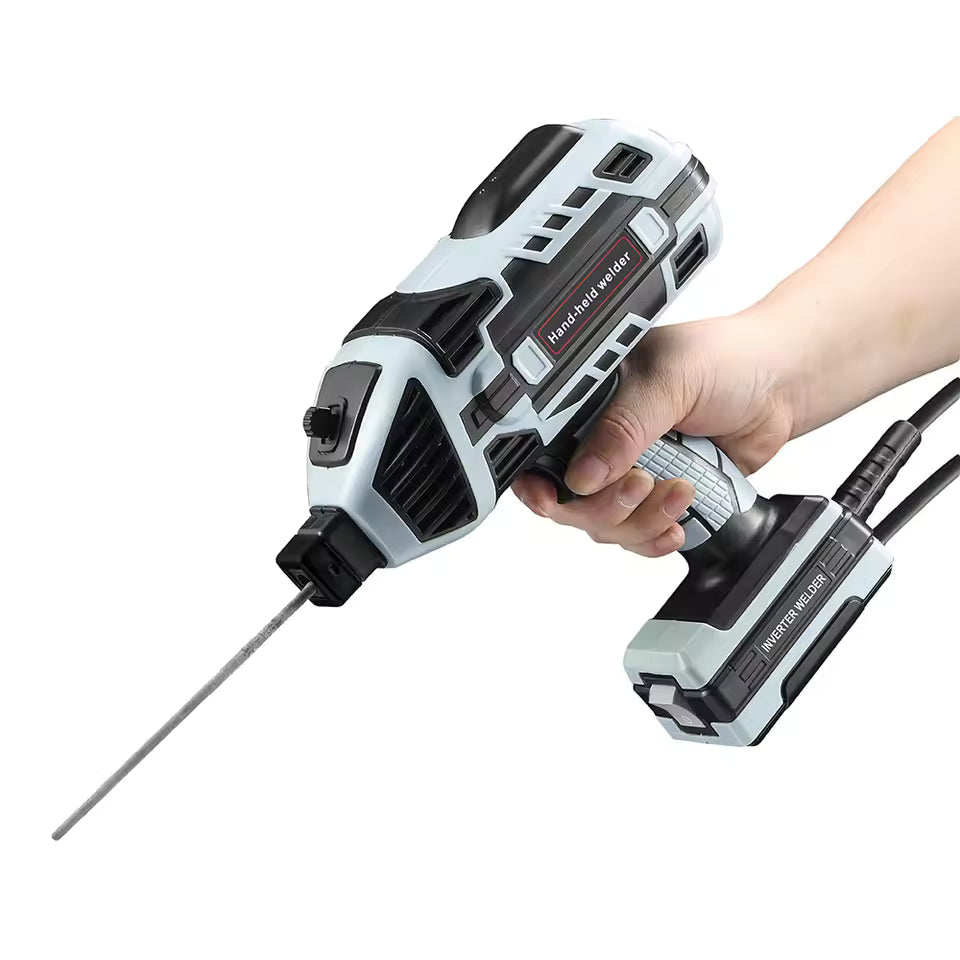 Thermabuild | Portable Handheld ARC Welding Machine 220V - Mini Inverter Welder for Steel and Aluminum - 120A Digital Display All-in-One Stick Welder - Unisex