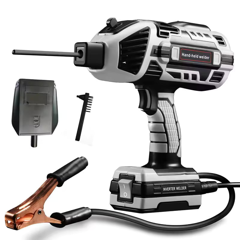 Thermabuild | Portable Handheld ARC Welding Machine 220V - Mini Inverter Welder for Steel and Aluminum - 120A Digital Display All-in-One Stick Welder - Unisex
