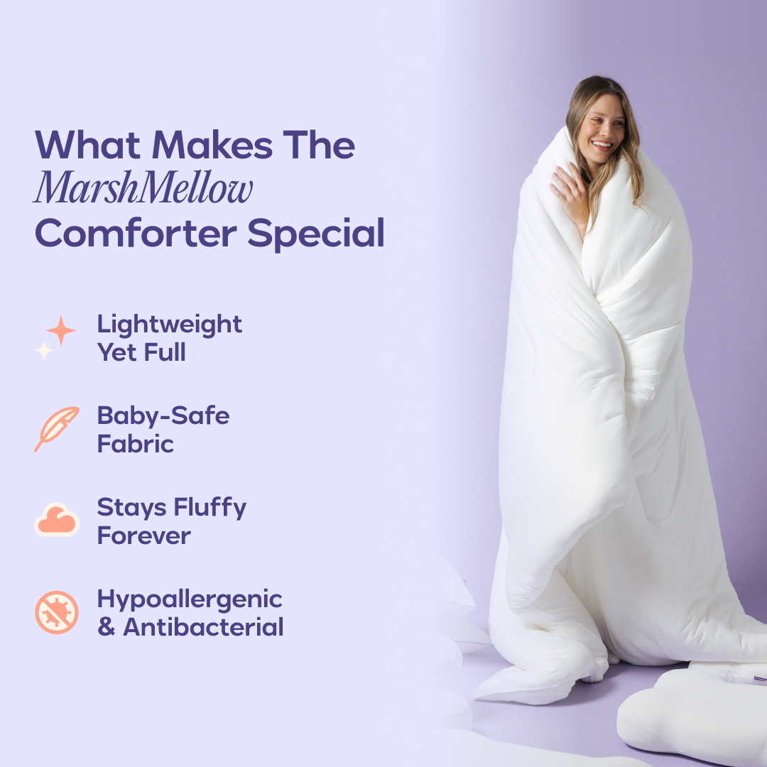 Thermabuild | Cloud Comforter Set with 2 Puff Pillows