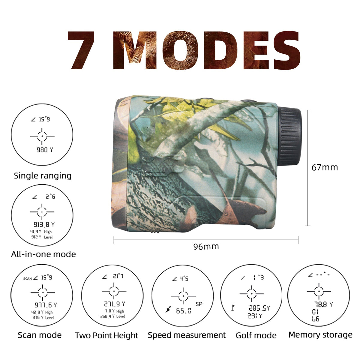 Thermabuild | 1000 Feet Hunting Range Finder