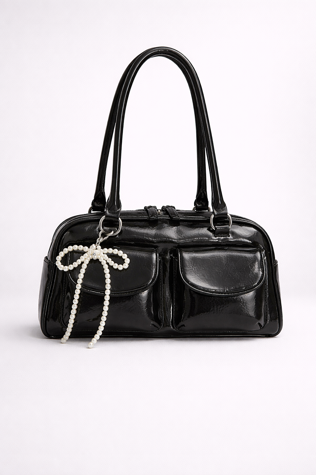 Thermabuild | Black everyday Vegan leather bag