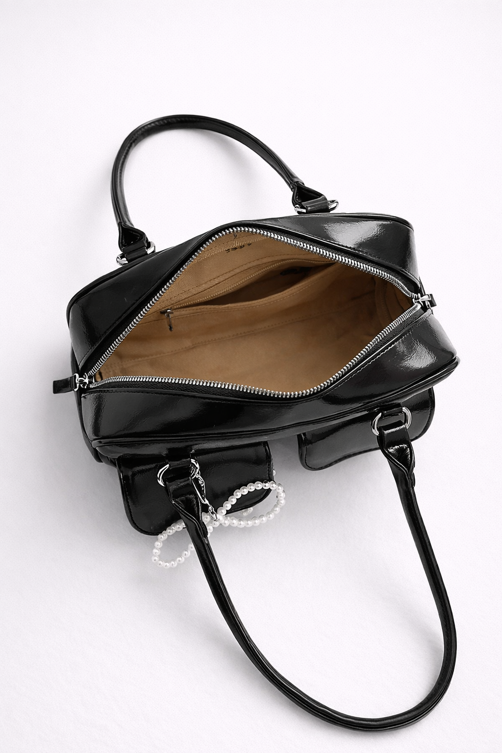 Thermabuild | Black everyday Vegan leather bag