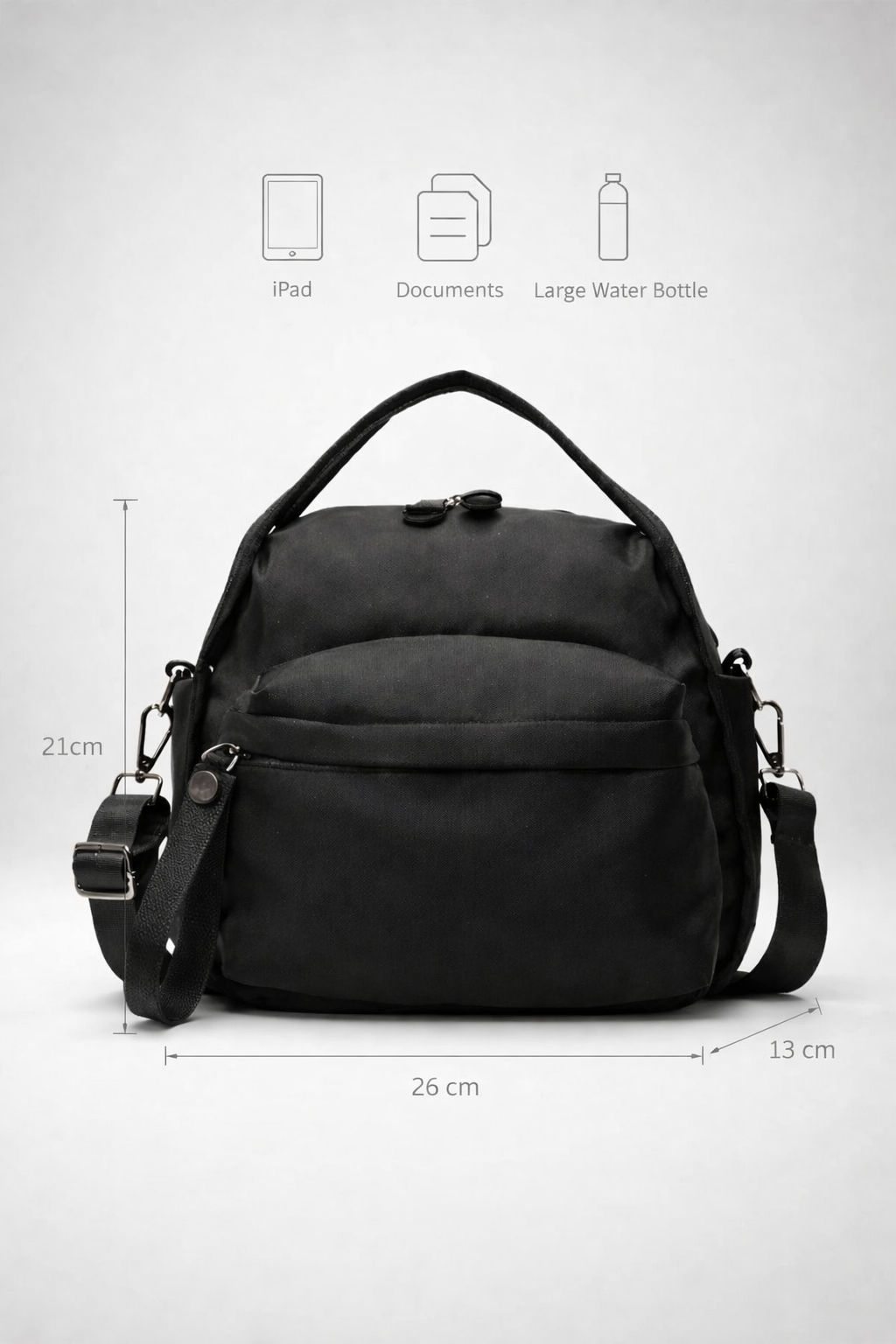 Thermabuild | Black handbag for work