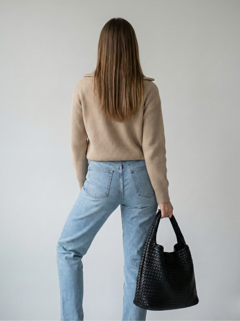 Thermabuild | Black vegan leather work bag