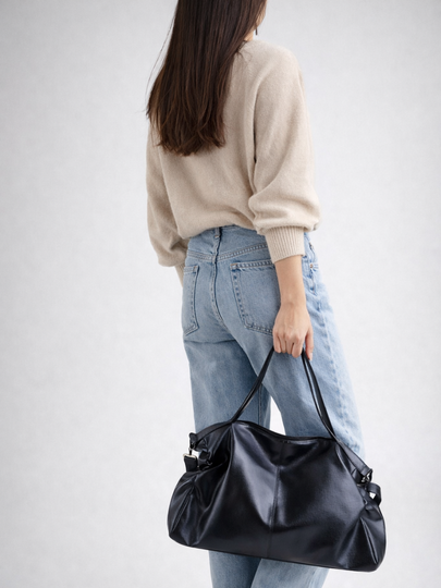 Thermabuild | Black tote bag for school