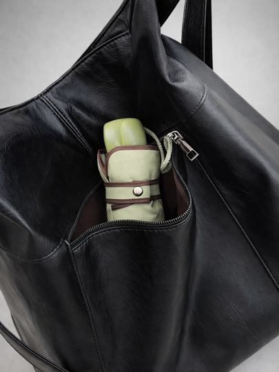 Thermabuild | Black tote bag for school